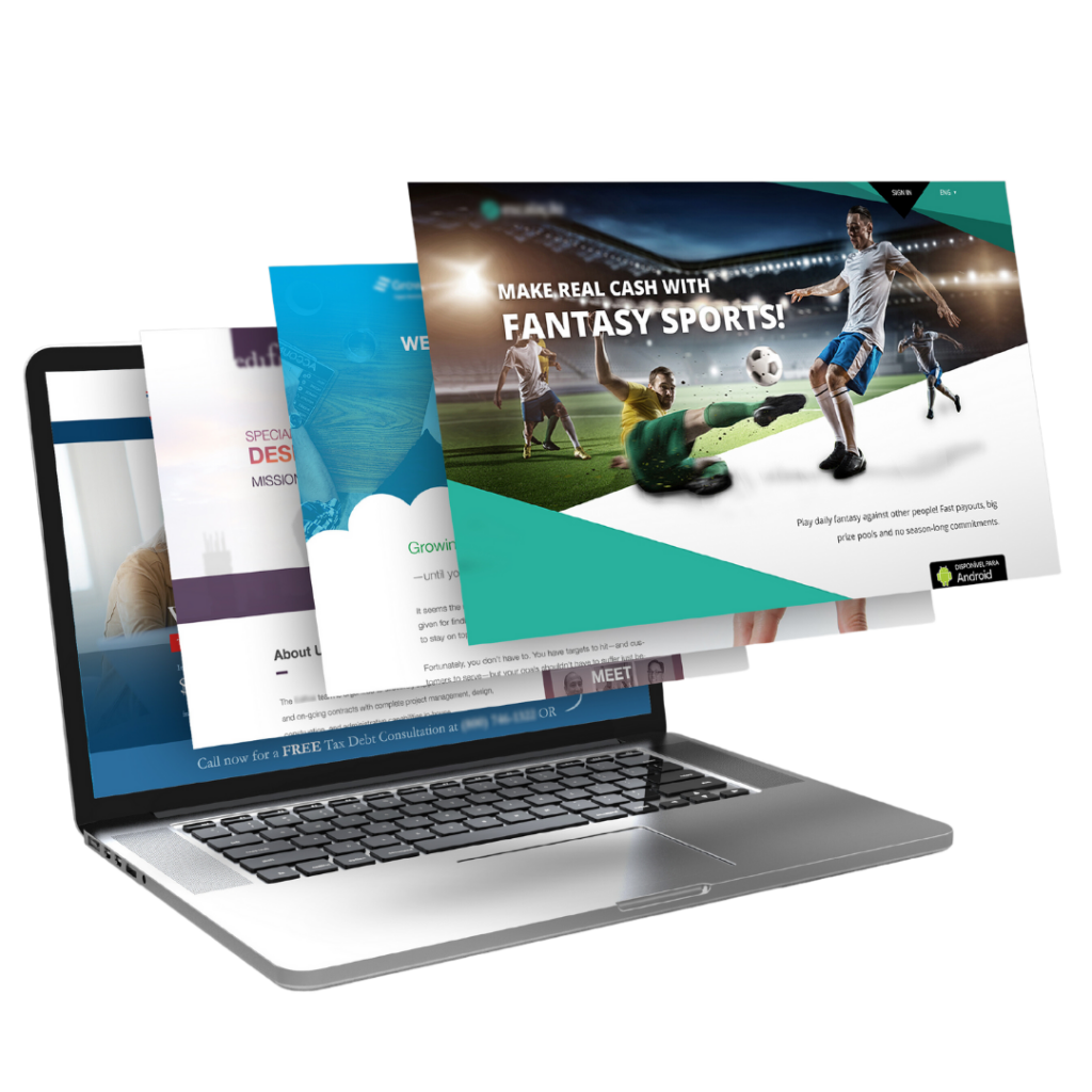 website design mockup variations 2