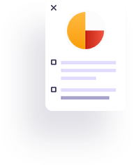 pie chart on home
